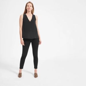 Everlane: The Double-Lined Silk V-Neck Tank